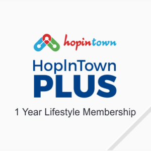 HopInTown PLUS 1 Year Lifestyle Membership E-Gift Card