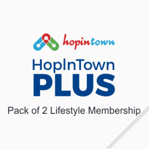 HopInTown PLUS - Pack of 2 - Lifestyle Membership E-Gift Card